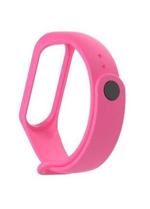 Ремінець для фітнес-трекера xiaomi mi band 3,4 pink (код товару:4359)2 фото