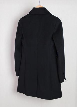 Пальто шерстяное max mara studio wool slim coat4 фото