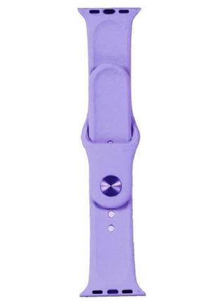 Ремінець silicone для apple watch 38/40/41 mm elegant purple (код товару:29653)