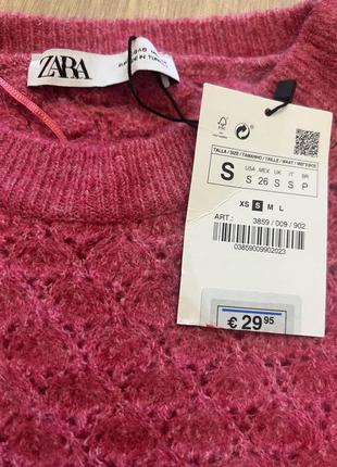 Кофточка светр zara3 фото