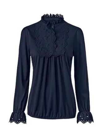 Элегантная стильная женская блузка, блуза от tcm tchibo (чибо), нитеньки, 3xl2 фото