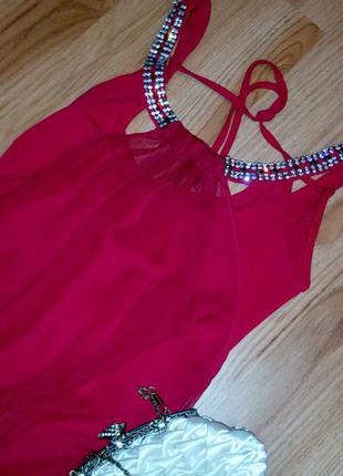 Красное трикотажное платье от mayami4 фото