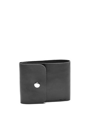 Кожаный кошелек sambag ssh черный