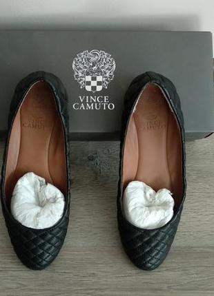 Комфортные кожаные балетки vince camuto1 фото