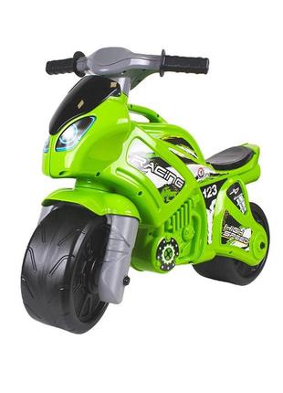 Мотоцикл 6443 (2) "technok toys"  зелений