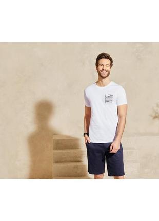 Чоловіча футболка livergy, розмір xl(56/58), білий3 фото