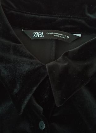 Бархатистый боди zara5 фото