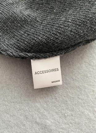 Стильная шапка accessoires3 фото