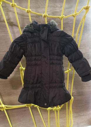 Демісезонна куртка, пальто на дівчинку на зріст 92-98