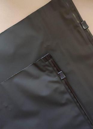 Пакет с бегунком водонепроницаемый 25*35 черный