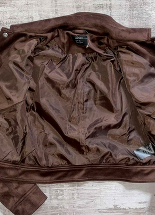 Женская куртка искусственная.замша esmara евро размер s 38 наш 44/46р.5 фото