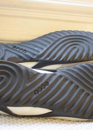 Шкіряні туфлі мокасини кросівки сніксики eco р. 41 27 см3 фото
