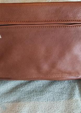 Отличная сумочка кросс - боди из натуральной воловьей кожи.7 фото