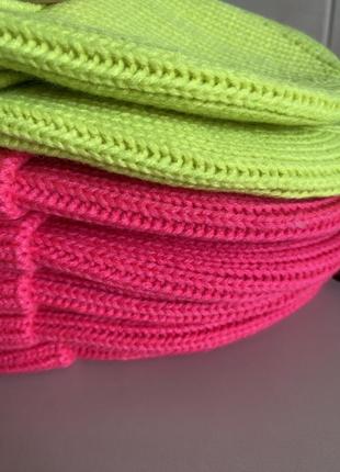 Вʼязані шапки zara