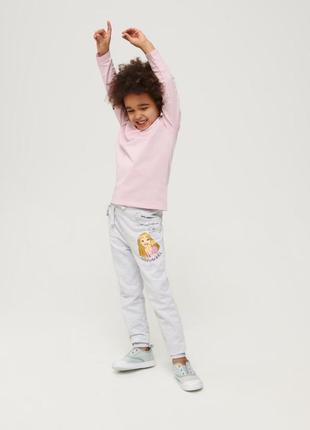 Трикотажные брюки disney спортивные серые принцесса рапунцель синсей 1288 фото