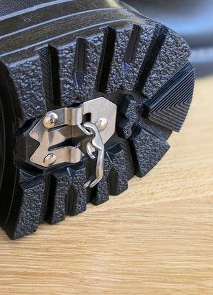 Чоловічі зимові черевики класика блискавка шкіряні кожаные мужские зимние ботинки...