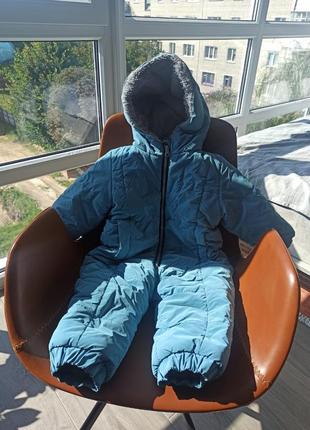 Комбінезон дитячий ддя хлопчика 1-2 роки 92 розмір зимовий