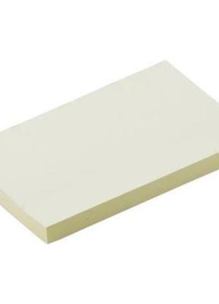 Бумага для заметок buromax with adhesive layer 51х76мм, 100sheets, yellow (bm.2311-01)