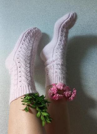 Стильные ажурные носки1 фото