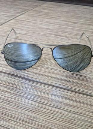 Стильные солнцезащитные очки ray ban rb3025 029/30 metal aviator, оригинал, унисекс