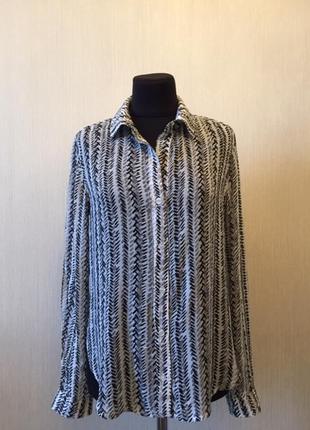 Літня легка блузка bella dahl, нова, зроблена в сша, розмір s-m.