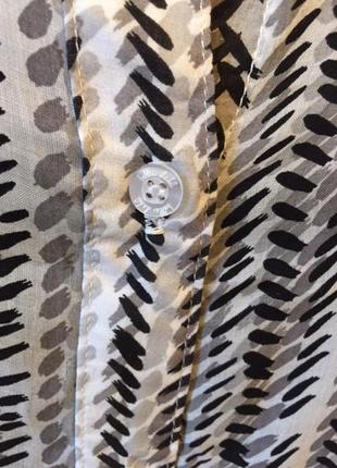 Літня легка блузка bella dahl, нова, зроблена в сша, розмір s-m.6 фото