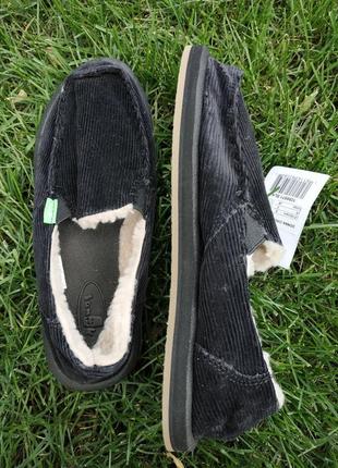 Чорні мокасини sanuk