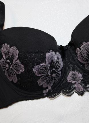 80с - 36с бюстгальтер hunkemöller з мікрофібри та мережива