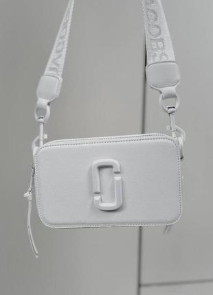 Marc jacobs logo total white білосніжна1 фото