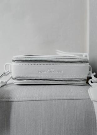 Marc jacobs logo total white білосніжна10 фото