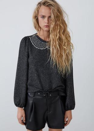 Zara свитер женская кофточка.1 фото