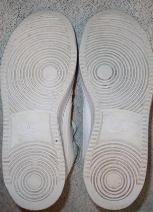 Шкіряні високі кросівки nike оригінал — 38,5 розмір10 фото