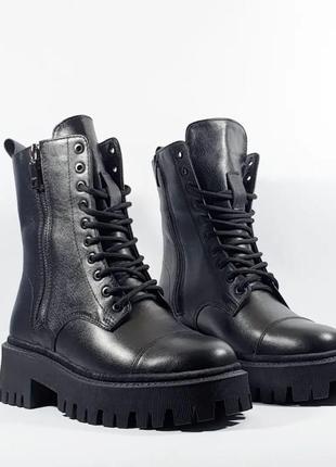 Balenciaga boots leather [no logo] мех10 фото