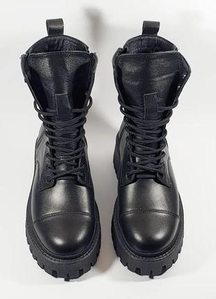 Balenciaga boots leather [no logo] мех8 фото