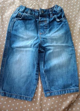 Продам штани, джинси розмір 6-9 місяців.1 фото