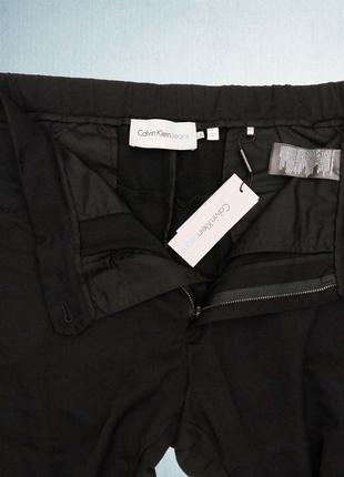 Мужские черные джоггеры calvin klein twill2 фото