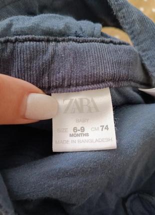 Продам штаны, джинсы размер 6-9 месяцев.4 фото