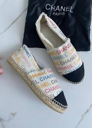 Эспадрильи в стиле chanel