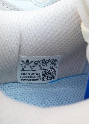 adidas Super forum low білі з сірим (сірий знак) шкіряні кросівки жіночі топ якість адідас форум кеди осінні низькі на липучці9 фото
