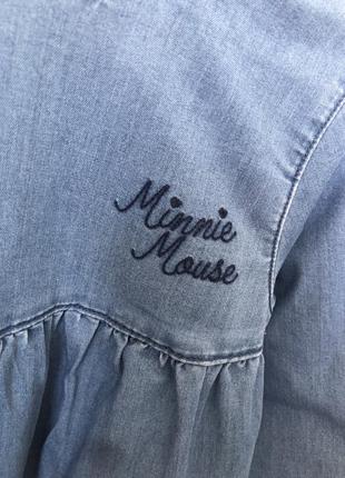Платье джинсовое мини6 фото