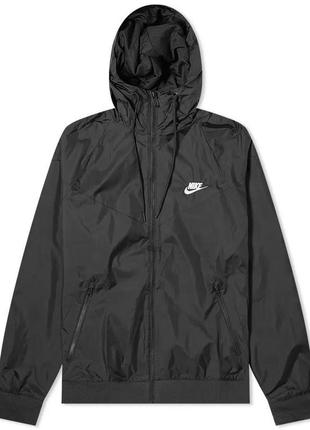 Оригінальна вітровка nike sportswear windrunner m hooded jacket / da0001-0107 фото