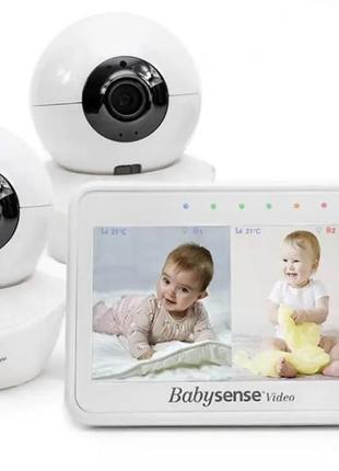 Ідеоняня babysense v43 — відео няня з камерою монітор 4.3 дюйма!! 2 камери!!!