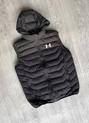 Мужская демисезонная жилетка безрукавная мужская ося безрукавка under armour