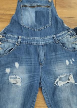 Джинсовий комбінезон realty jeans  40 розмі  l3 фото