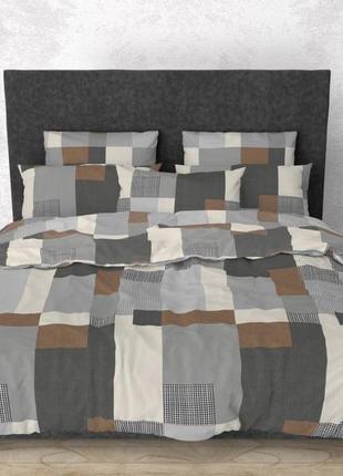 Евро комплект постельного белья бязь