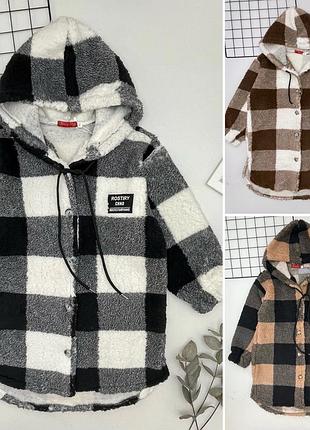 Тепла рубашка для дівчинки