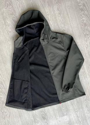 Мужская демисезонная куртка ветровка мужская осенняя ветровка на флисовой подкладке under armour4 фото