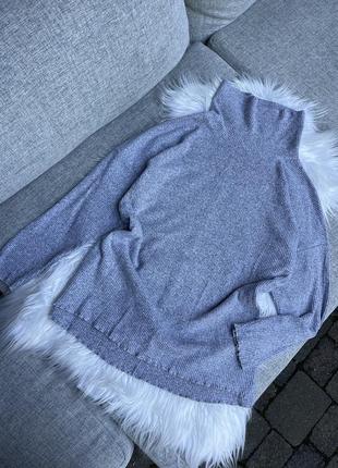 Свитер в рубчик базовый