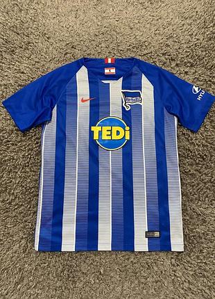 Футболка мужская футбольная фк hertha berlin 2018/2019 rekik no4 от nike