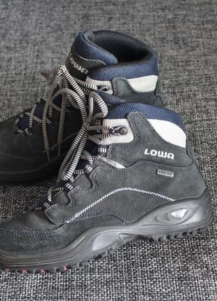 Ботинки lowa sunset gtx mid gore-tex оригінал made in slovakia3 фото